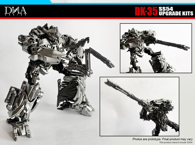 DNA Designs DK 35 Studio Series SS 54 Megatron Upgrade Kit Image  (4 of 6)
